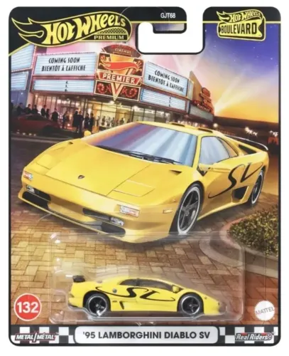 Hot Wheels Premium Boulevard '95 Lamborghini Diablo Sv Jbl13
