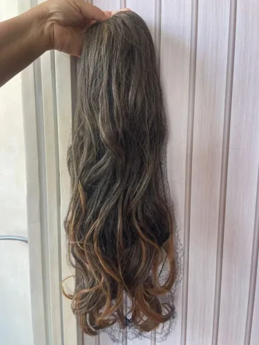 Rabo de cavalo Loose wave 28 Fibra cacheada