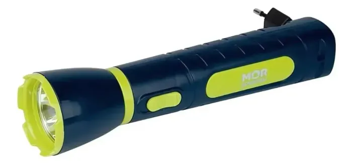 lanterna recarregável mor 65 lumens