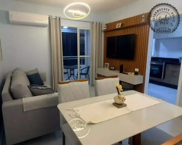 APARTAMENTO PREMIUM PARA LOCAÇÃO NO CANTO DO FORTE | 2 SUÍTES E VARANDA GOURMET