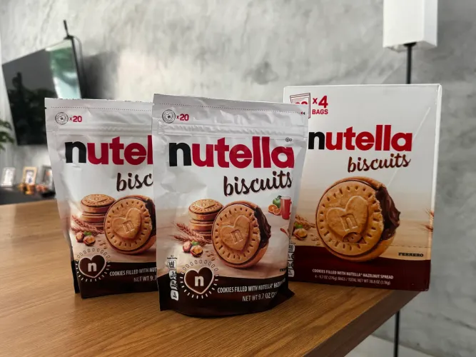 Biscoito Nutella direto dos ?