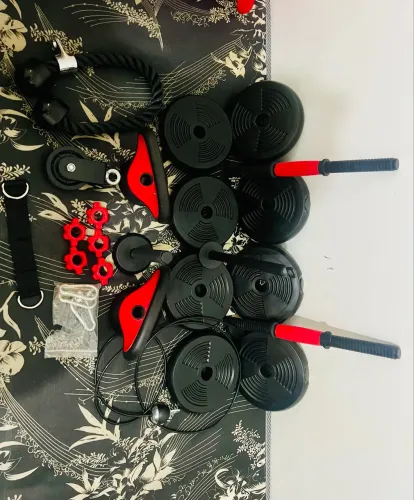 Kit Completo de Treino Funcional em Casa - Versátil e em Ótimo Estado!