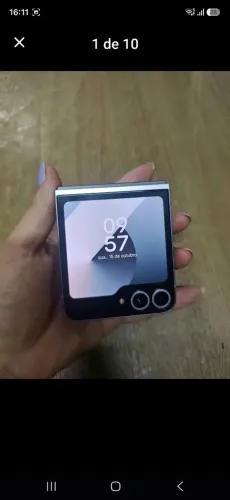 Zflip 6 12gb de ram e 256gb de memória
