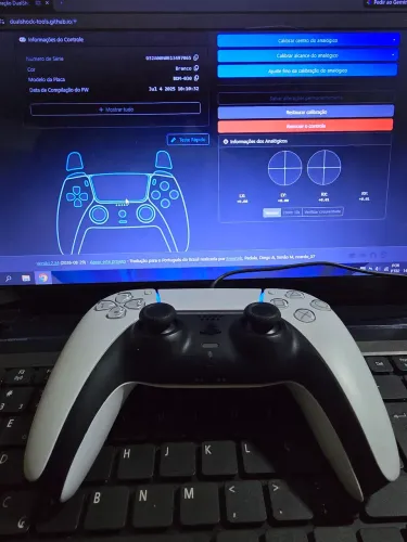 Controle com Analógico Hall Effect Magnético