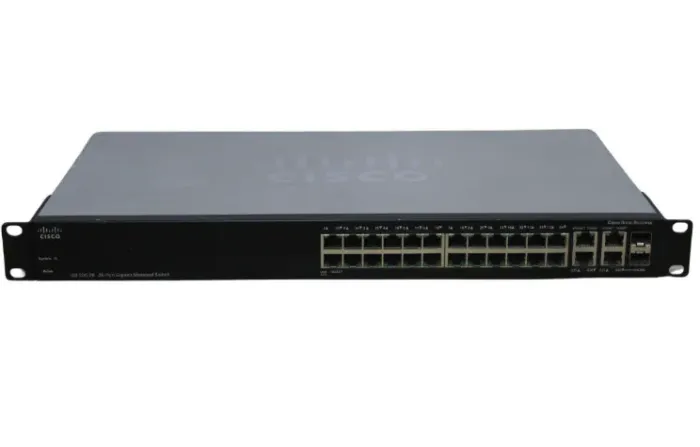 Switch Small Cisco SG300-28 24 portas Gigabit RJ45 Layer 3