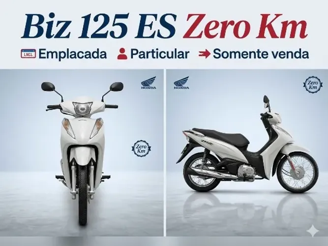 Honda BIZ 125 ES Zero (Somente Venda)