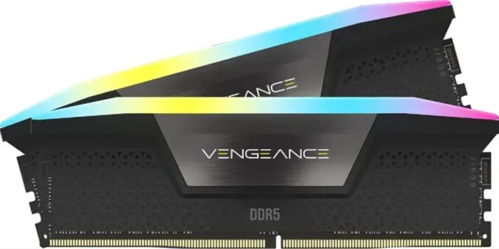 Kit Memória Corsair Vengeance RGB DDR5 32GB (2x16GB) 6000MT/s CL36 - Intel XMP 3.0
