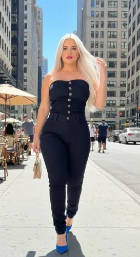 MACACÃO JEANS FEMININO PRETO TOMARA QUE CAIA SKINNY