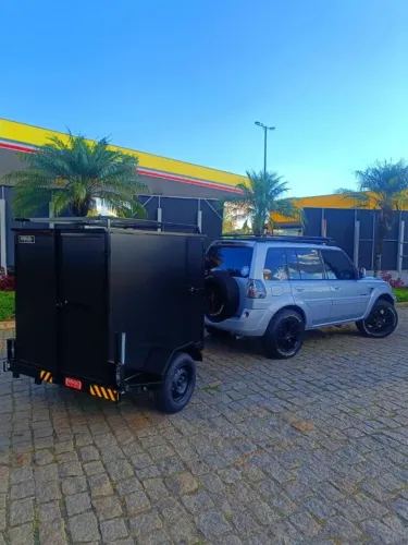 Carretinha Baú  Carga Geral e Camping (Trailer) - Direto da Fábrica