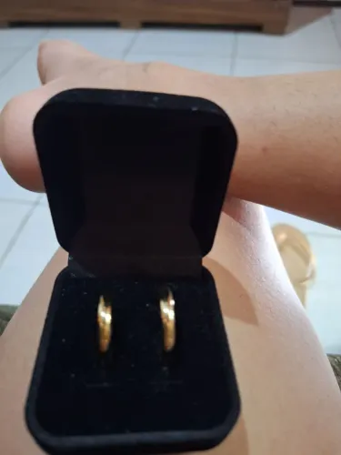 Par de alianças 18k