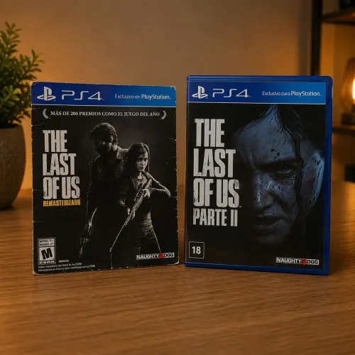 The Last Of Us Part 1 e 2 de PS4