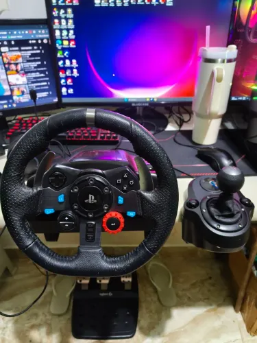 Volante G29 + Cambio e Pedais completo