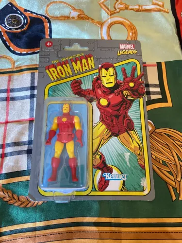 Boneco Homem de Ferro Retro Kenner