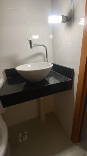 Pia para banheiro pedra São Gabriel