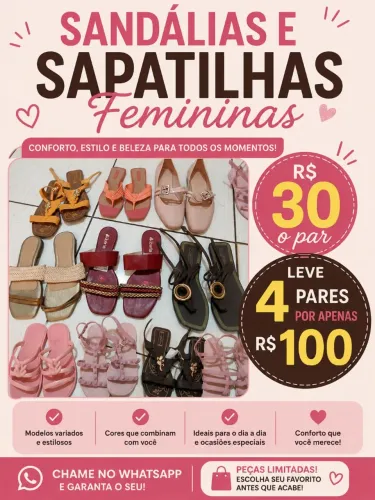 Sandálias ?