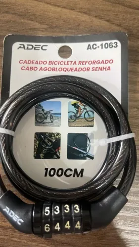 Cadeado Bicicleta/Moto com Senha