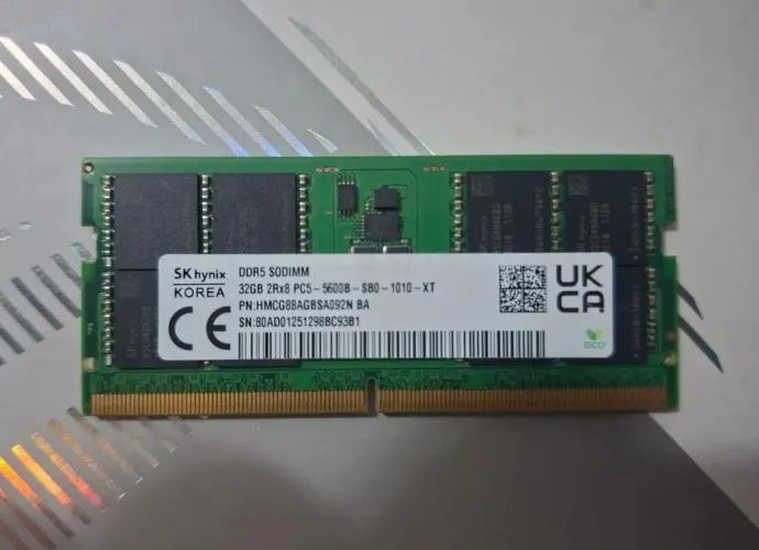 Memoria DDR5 32GB 5600mhz