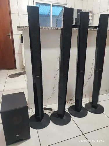 Home Theater Sony BDV-E6100 1000W RMS - Bluetooth, NFC e Wi-Fi