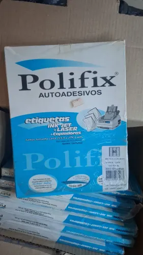 Etiqueta autoadesiva polifix