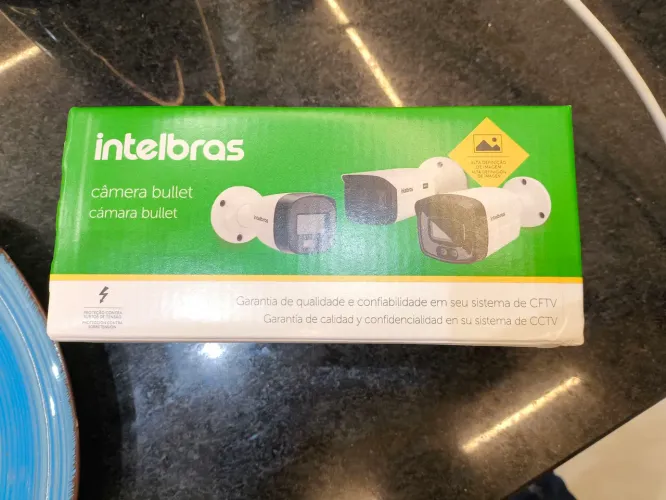 Vendo 6 câmeras Intelbras 1220 G8