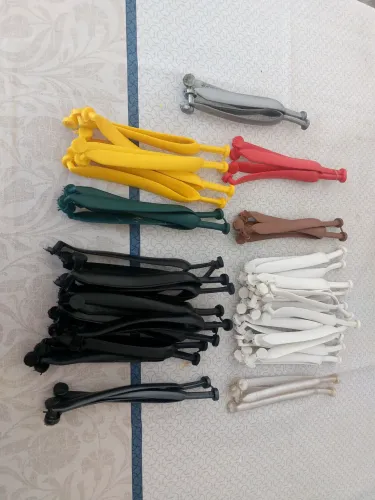 Lote De Tiras Para Chinelo (tipo Havaianas) - Tamanho 33/34 - Várias Cores