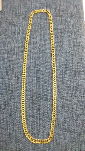 CORDÃO DE OURO GRUMET DUPLO 68.08 GRAMAS