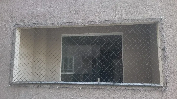 Instalação redes de proteção 