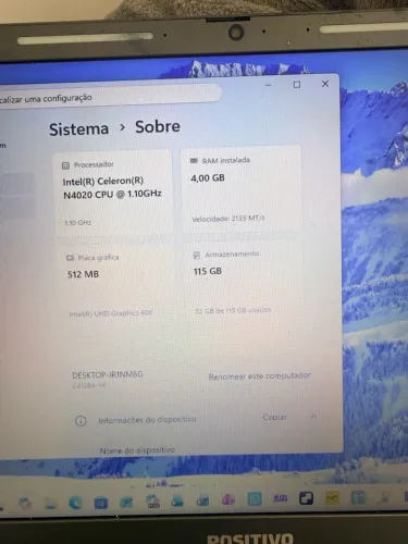 Notebook positivo