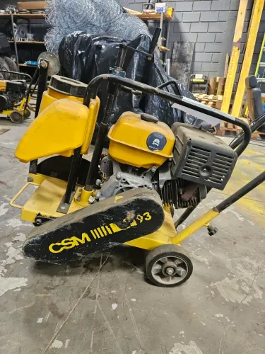 Cortadora de piso à gasolina SP93 com motor 13hp