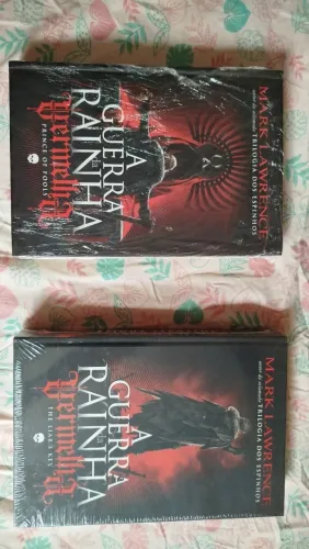 Guerra da rainha vermelha volume 1 e 2