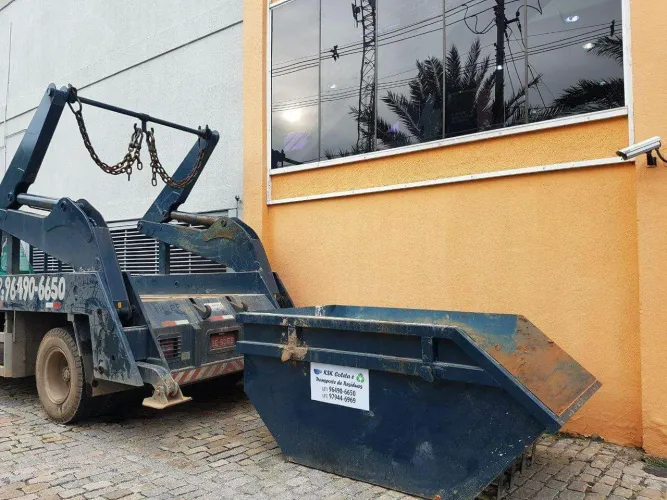 Aluguel de Caçamba estacionária (Nova Iguaçu/Mesquita/Nilópolis)