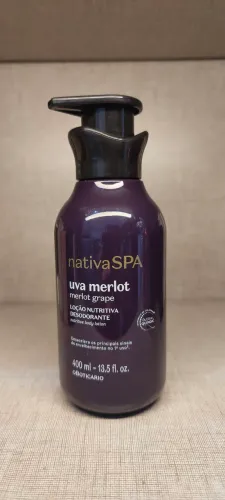 Nativa SPA creme hidratante Uva Merlot