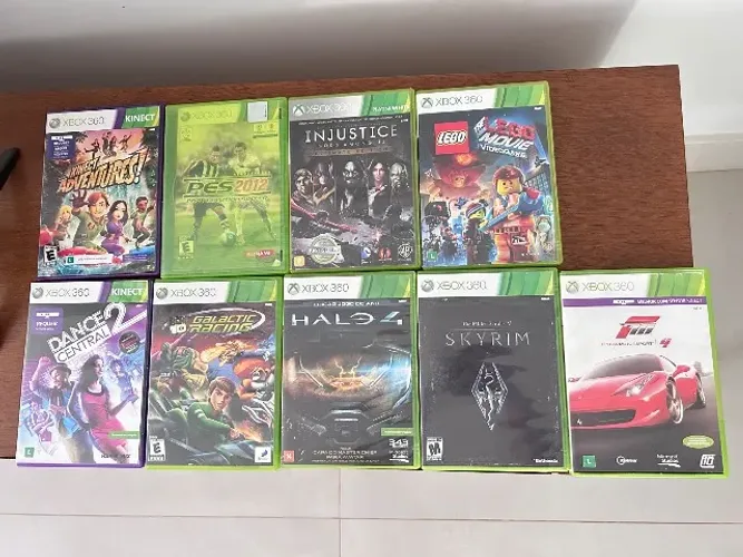 9 jogos originais de Xbox 360