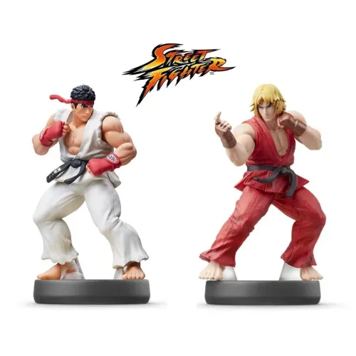 Bonecos Street Fighter Ken e Ryu