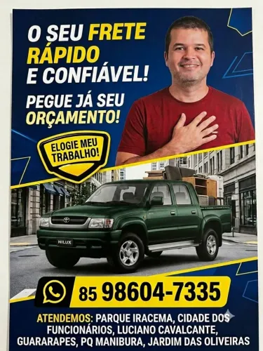 SEU FRETE RAPIDO E CONFIÁVEL!