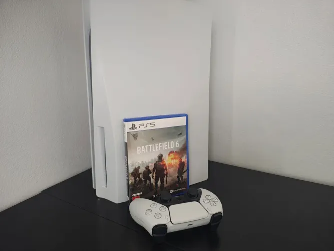 Ps5 Fat C/Leitor + 1 Controle + 1 Jogo + 6 meses de garantia