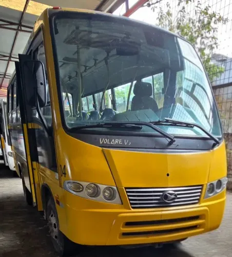 Volare V6, 2009, 23 lug, escolar,piso aluminio, sem ar. TR 5199706.9988 c/ Airton