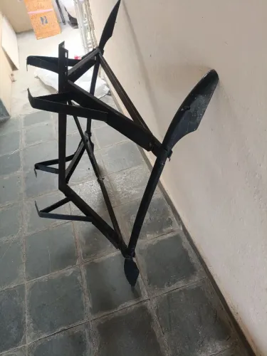 Rack teto longarina porta escada 