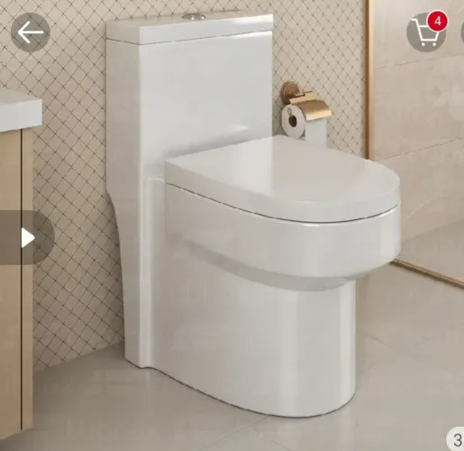 Vaso sanitário acoplado
