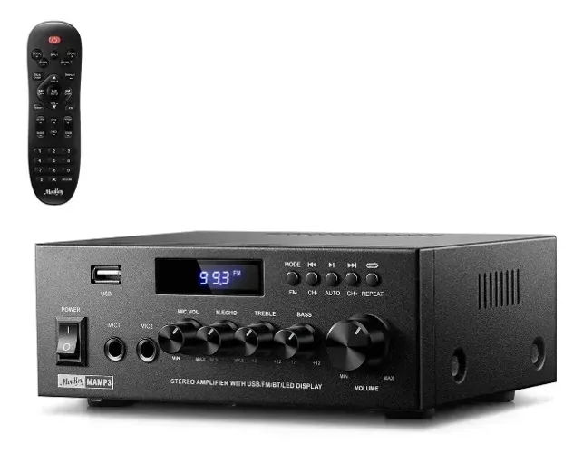 Amplificador Moukey Mamp3 2.0 Bluetooth 5.3 300w Pico Moukey
