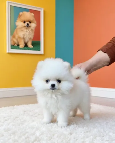 Peludinho Spitz Alemão Apaixonante