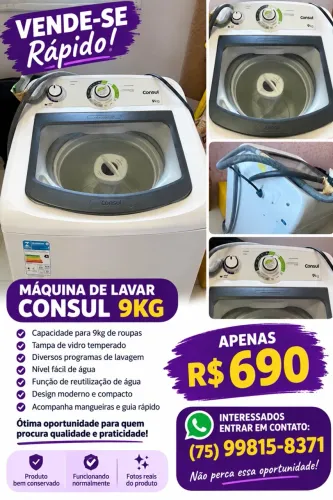 Máquina de lavar