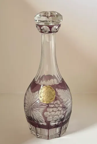Licoreira de cristal