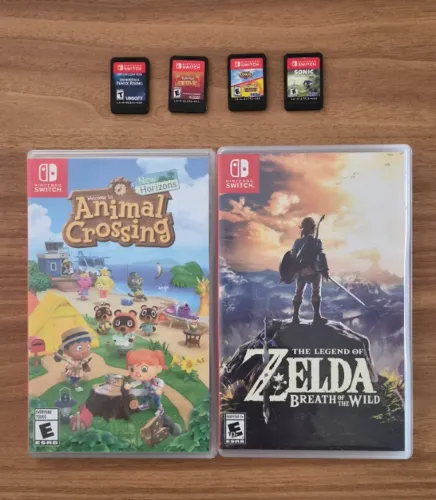 Jogos de Nintendo Switch (Mais informações na descrição do anúncio - leia antes)