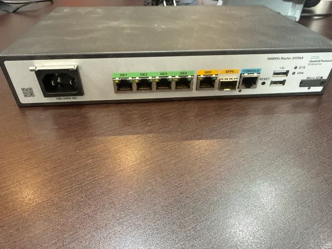Router HP MSR954 JH296A