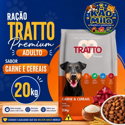 Ração tratto premium adulto
