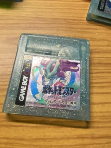 Jogo Pokémon Crystal Game Boy Color GBC Original Japones (Cartucho)