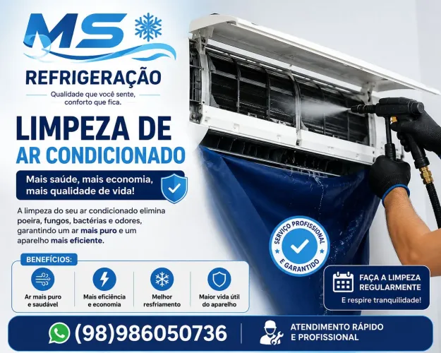 Limpeza de ar condicionado 