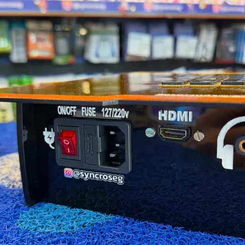 Karaoke portátil com dois microfones profissionais