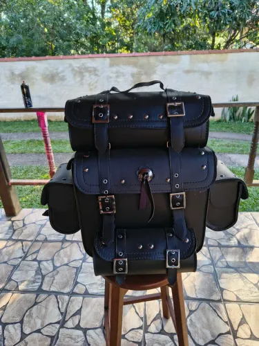 Alforge traseiro para motos custon.